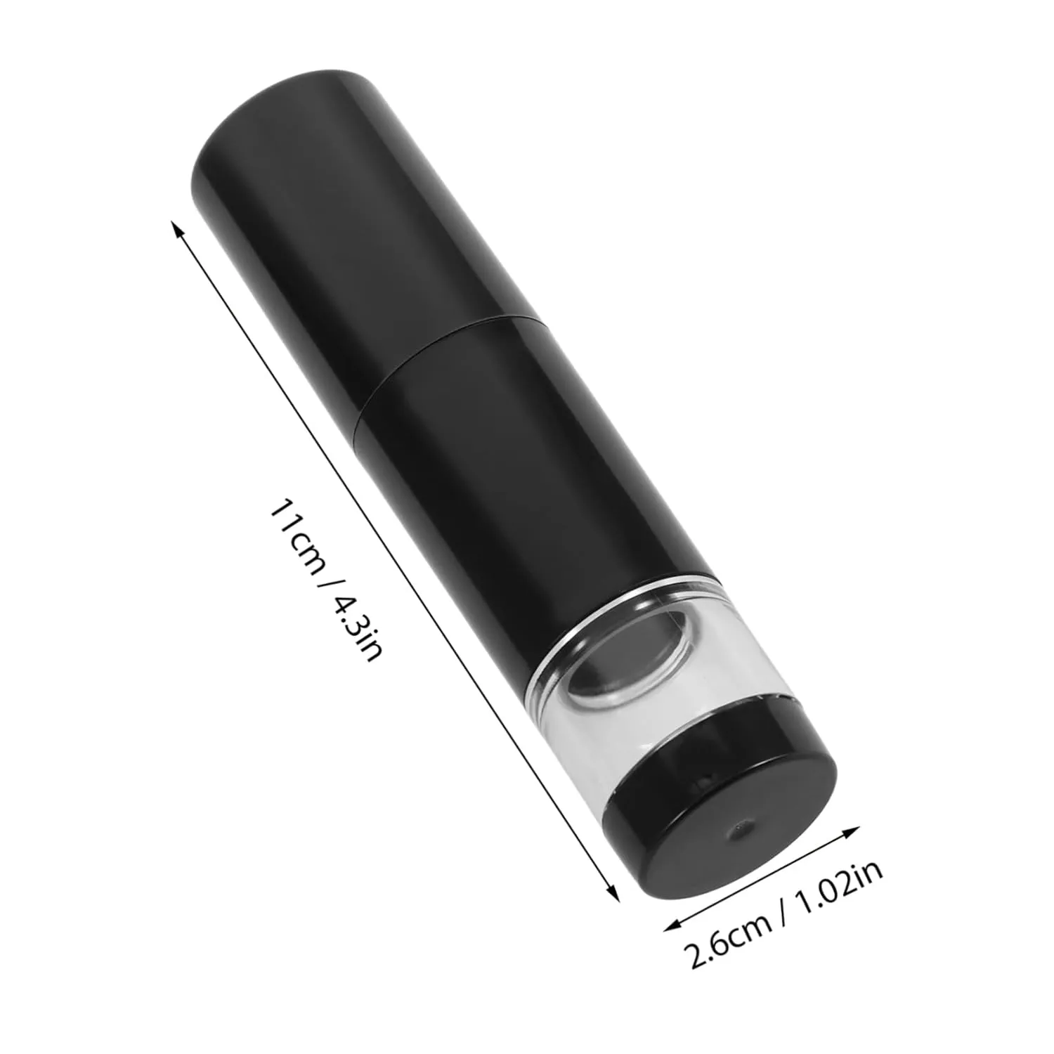 -in-one Makeup Brush Powder Jar Portable Knob Brush for Natural Finish