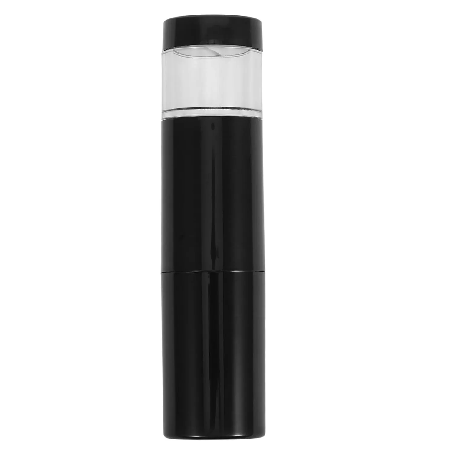 -in-one Makeup Brush Powder Jar Portable Knob Brush for Natural Finish
