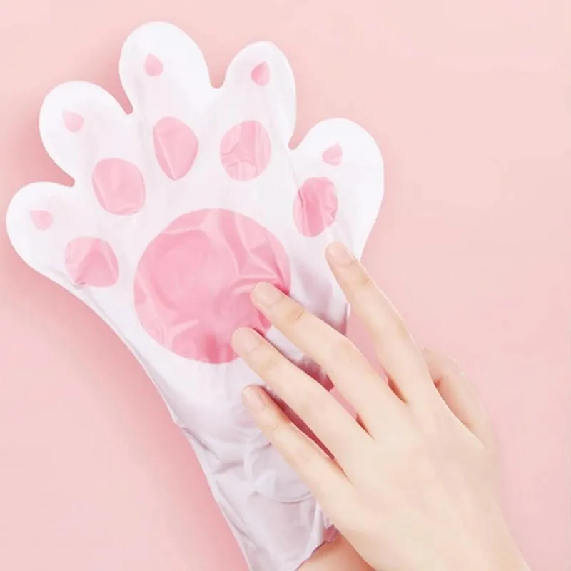 1 Pair Moisturizing Goat Milk Hand Mask Nourishing Exfoliating Hand Mask