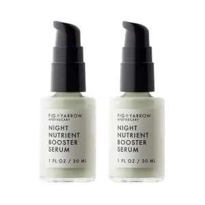 2-Pack: Fig Yarrow Night Nutrients Booster Serum 1 FL OZ