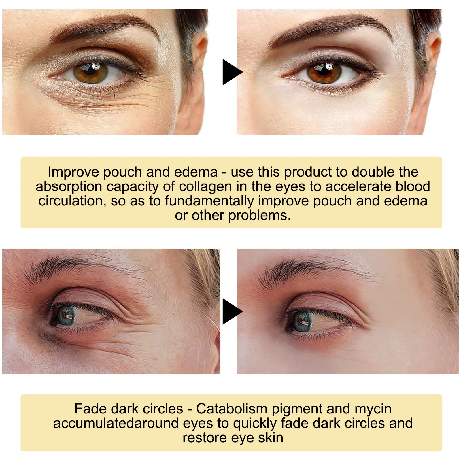 24K Gold Eye Mask - Moisturizing & Brightening Eye Patch