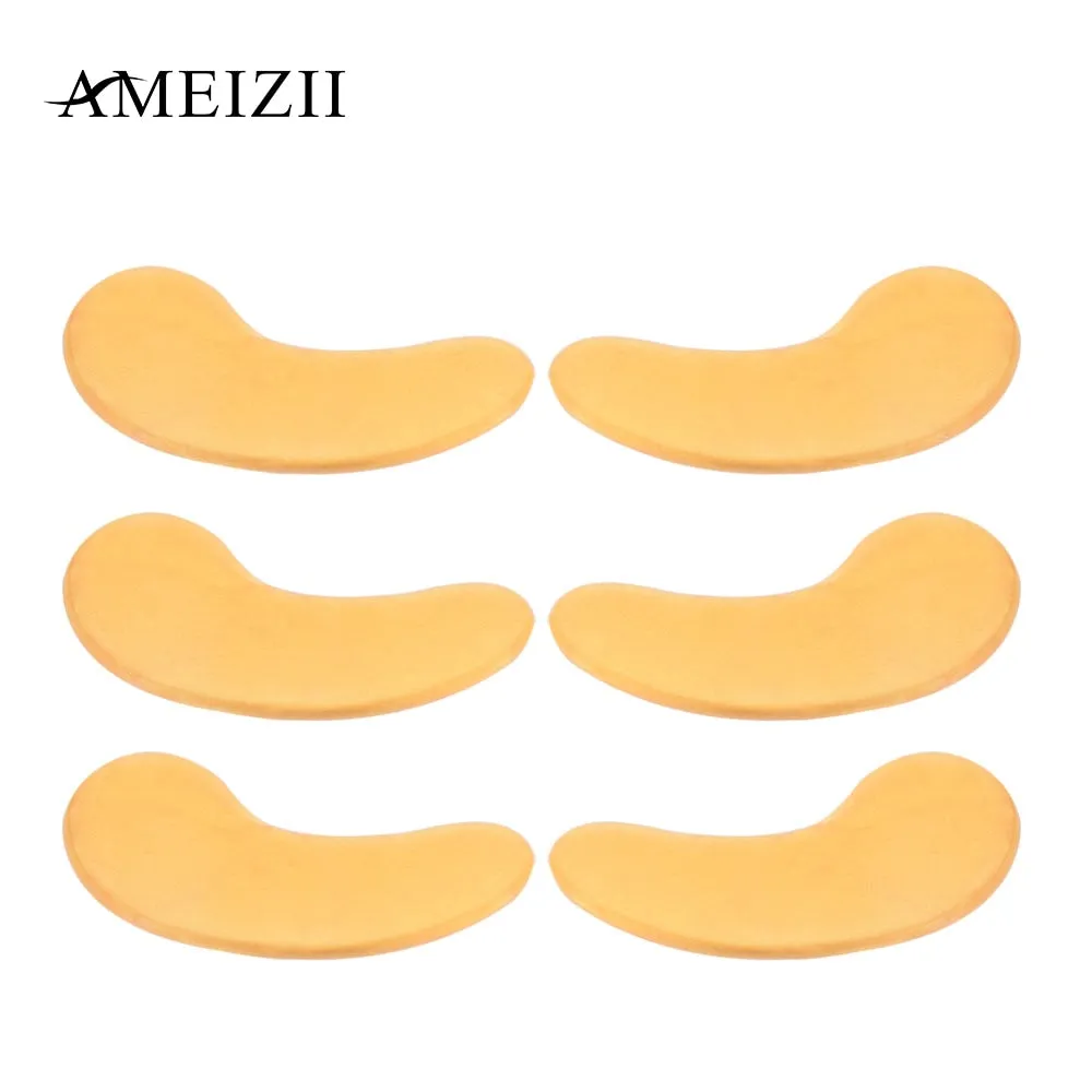 2Pcs=1Pair 24K Gold Crystal Collagen Eye Mask