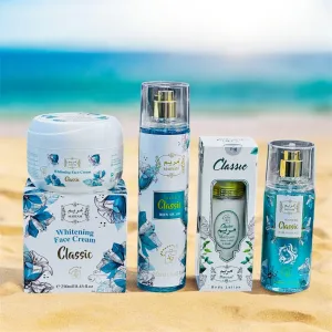 4 in 1 Maryam Classic Beauty Bundle (Body Lotion 40ml  Whitening Cream 250ml  Body Splash 250ml   Hair Perfume 150ml)