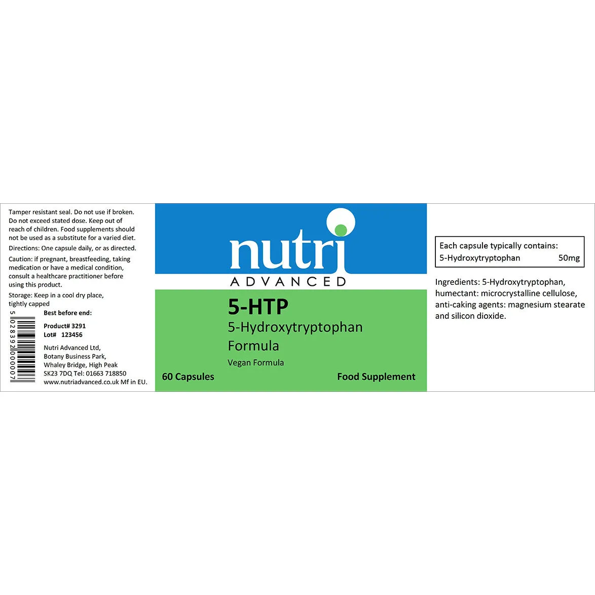 5-HTP Capsules 60 capsules