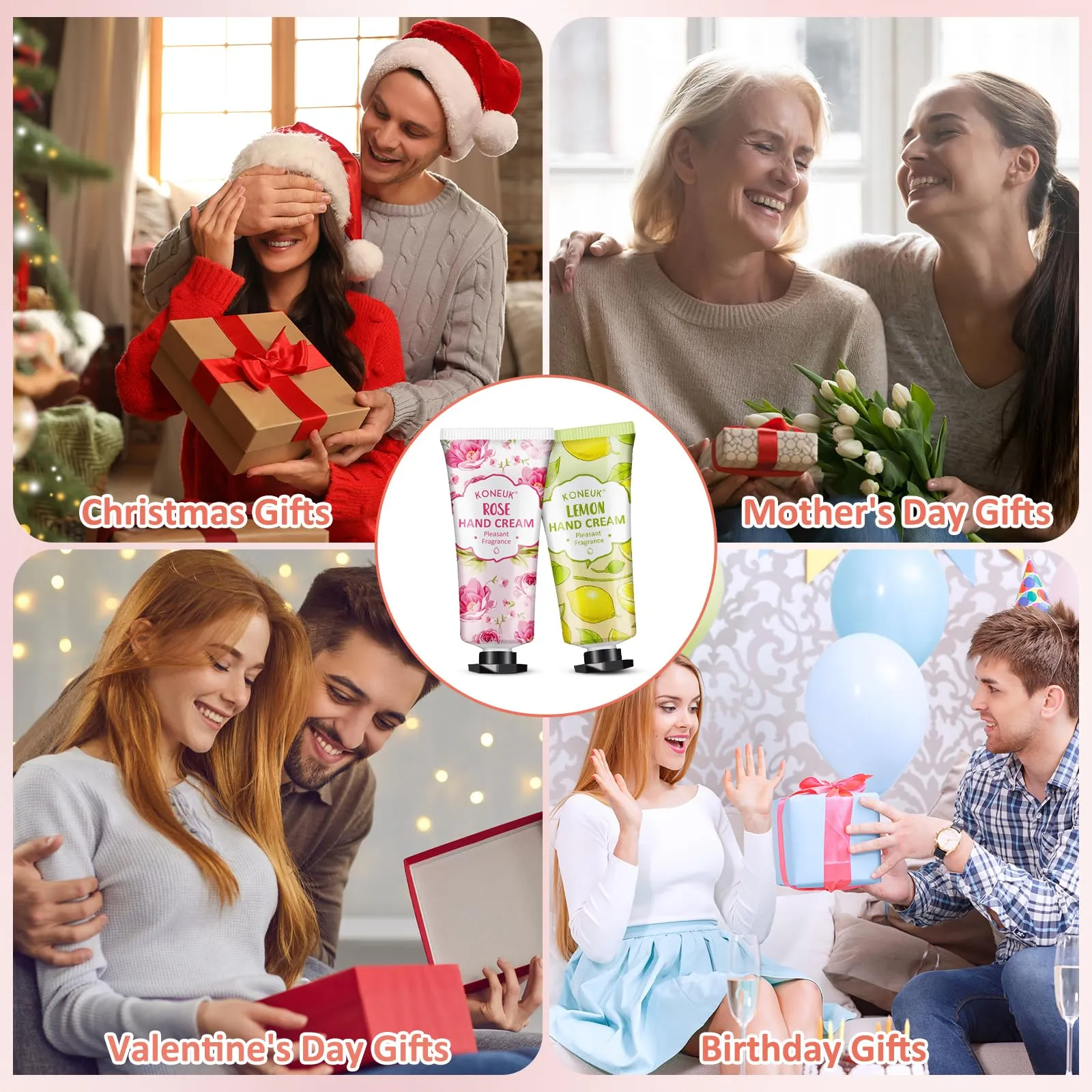 80 Pack Hand Cream Christmas Stocking Stuffers Gifts Set For Women, Bulk Hand Lotion Travel Size for Dry Cracked Hands, Mini Hand Cream for Teacher Gifts, Bridal Shower Favors and Thank You Gifts