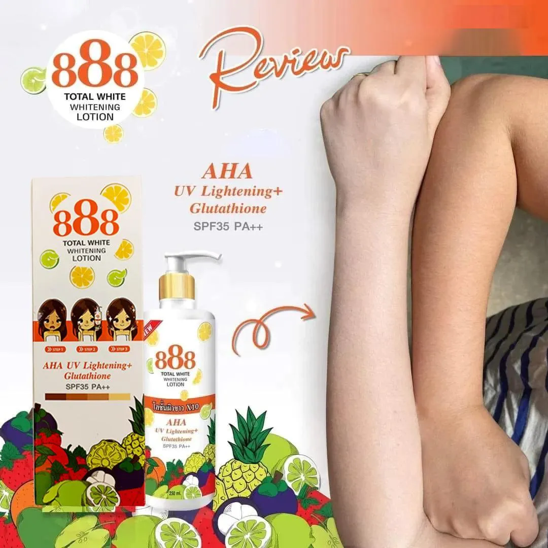 888 Total White Whitening Lotion SPF35 - 250ml