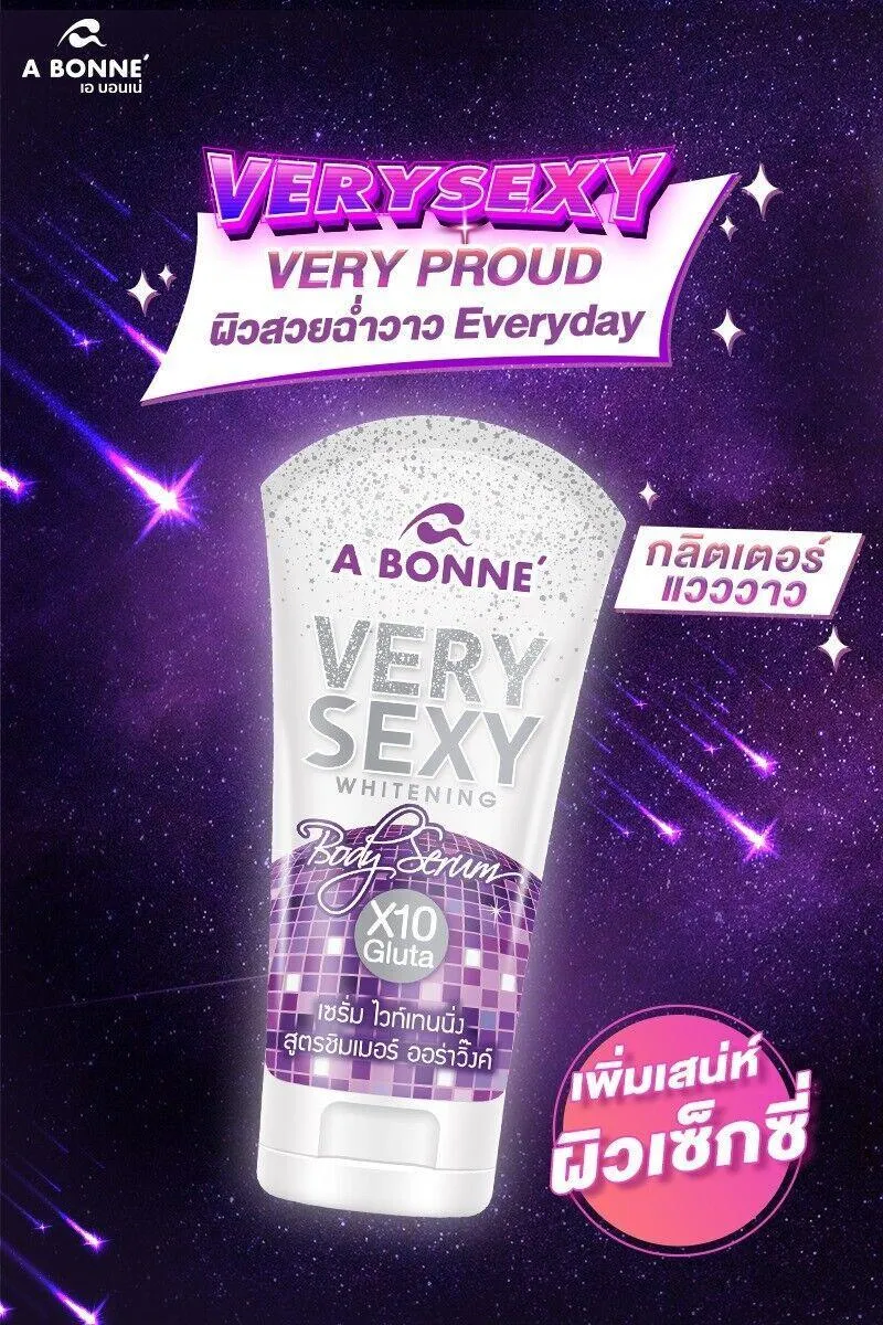 A Bonne Very Sexy Whitening Body Serum x10 Gluta - 120ml