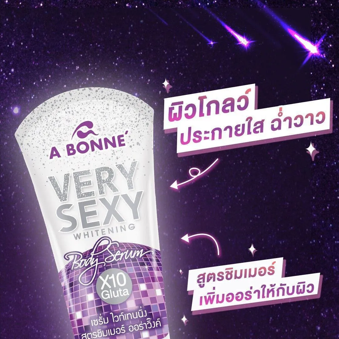 A Bonne Very Sexy Whitening Body Serum x10 Gluta - 120ml
