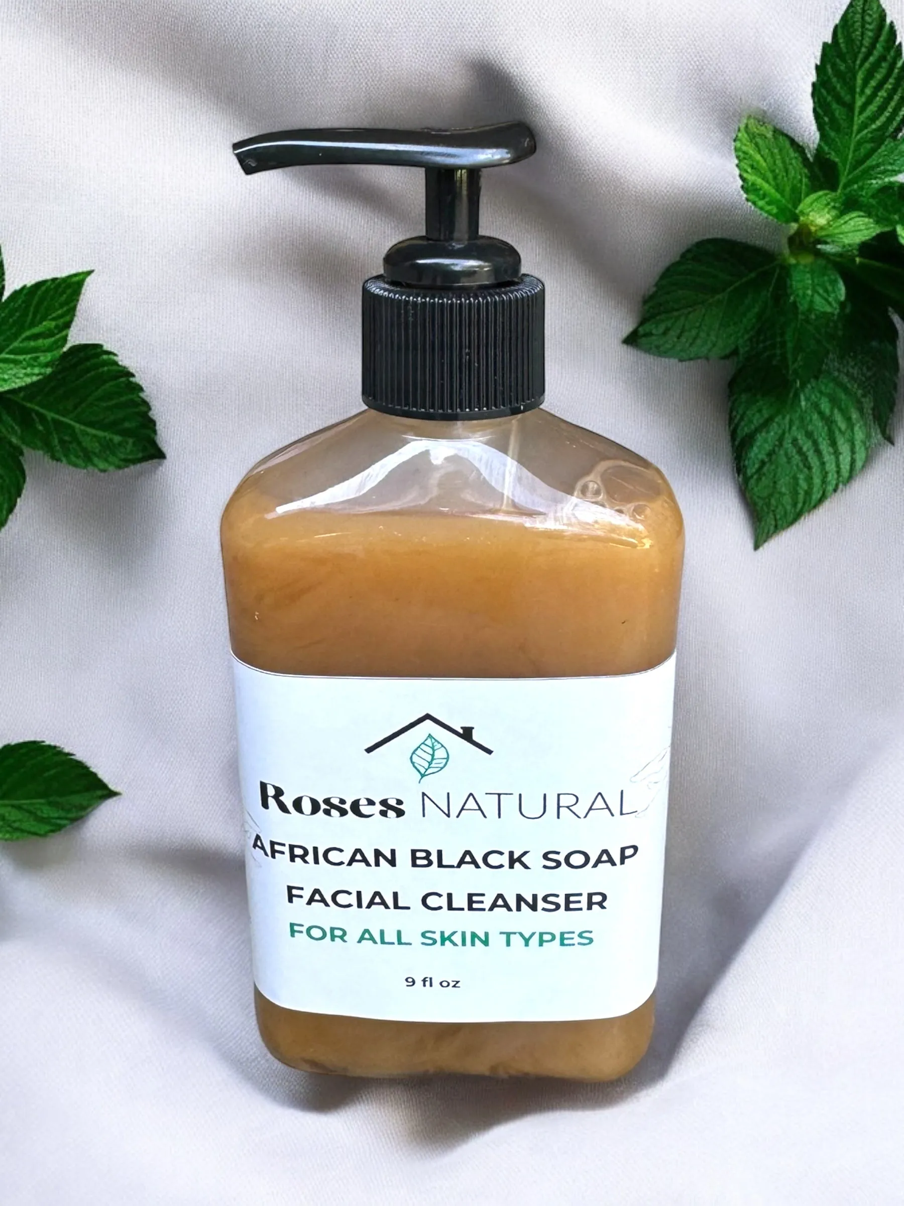 African Black Soap Facial Cleanser