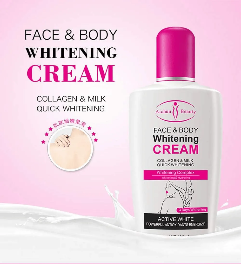 Aichun Beauty Face & Body Whitening Cream - 120ml