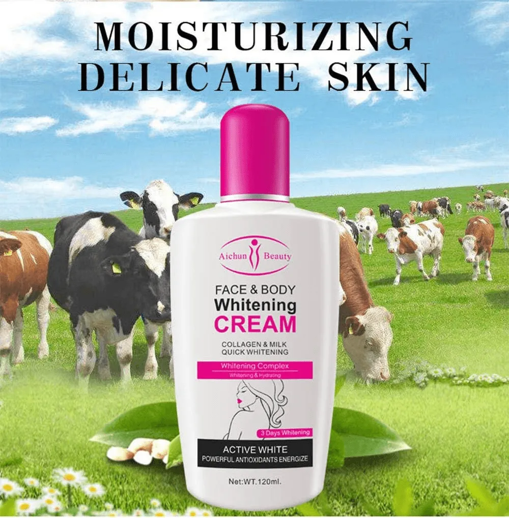 Aichun Beauty Face & Body Whitening Cream - 120ml