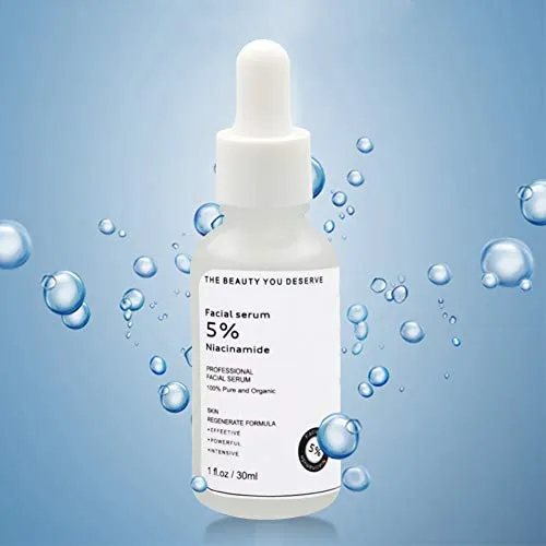 Alatimi Niacinamide Facial Serum, 5% Vitamin B3 Pure Hyaluronic Acid Removes Acne Spots Moisturizes for Facial Neck Chest (Niacinamide Facial Serum)