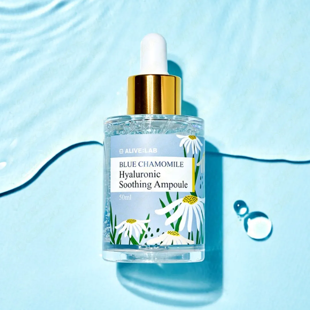 ALIVE:LAB Blue Chamomile Hyaluronic Soothing Ampoule 50ml