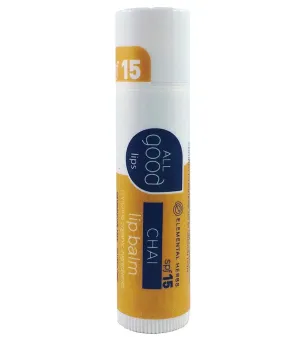 All Good SPF 15 Chai Lip Balm