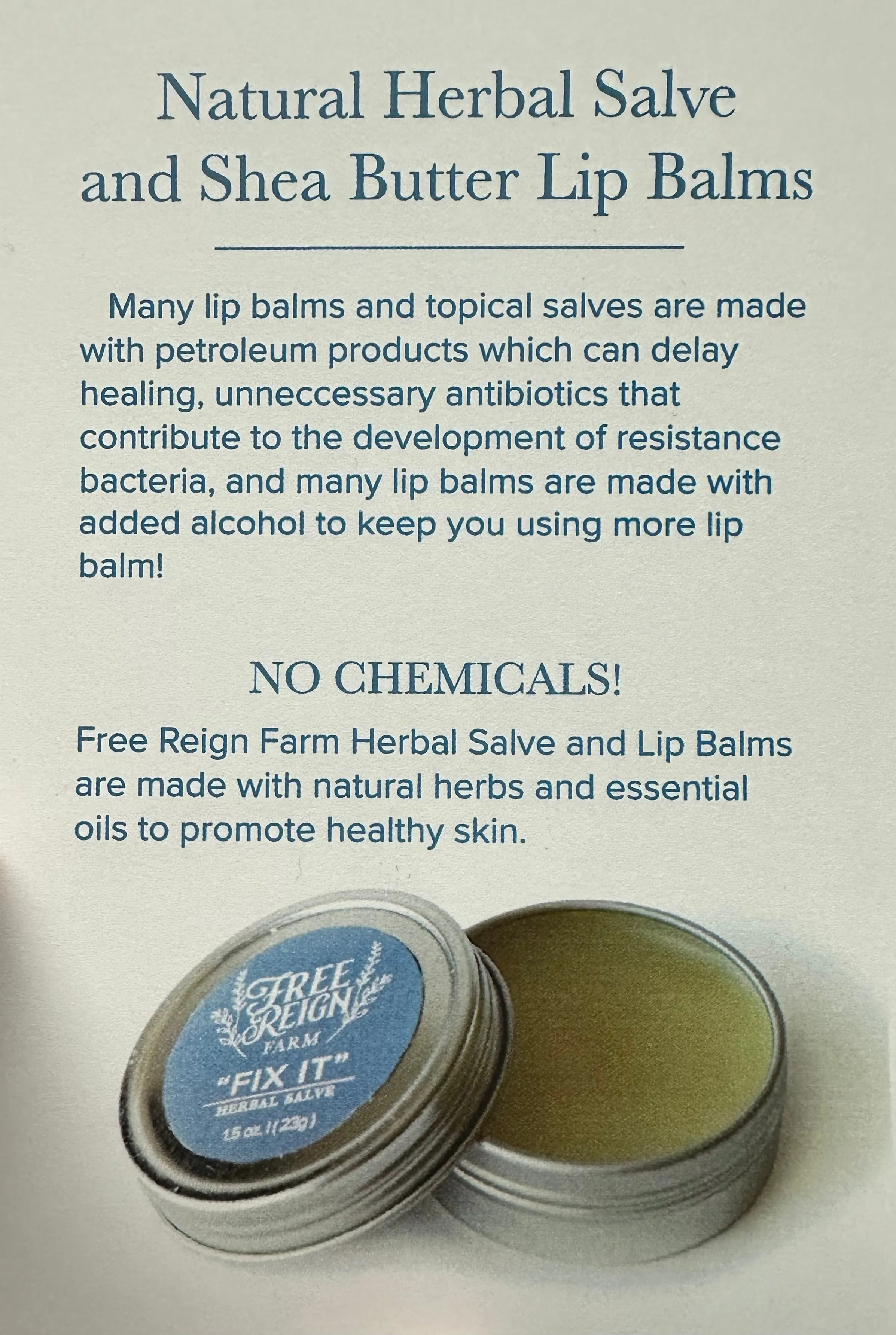 All Natural Lip Balm