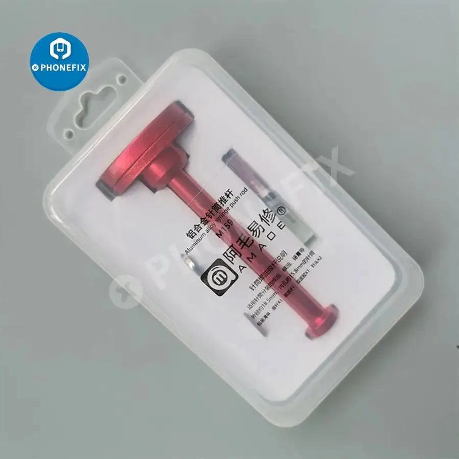 AMAOE M50 M159 M52 Solder Paste Flux Aluminum Alloy Syringe