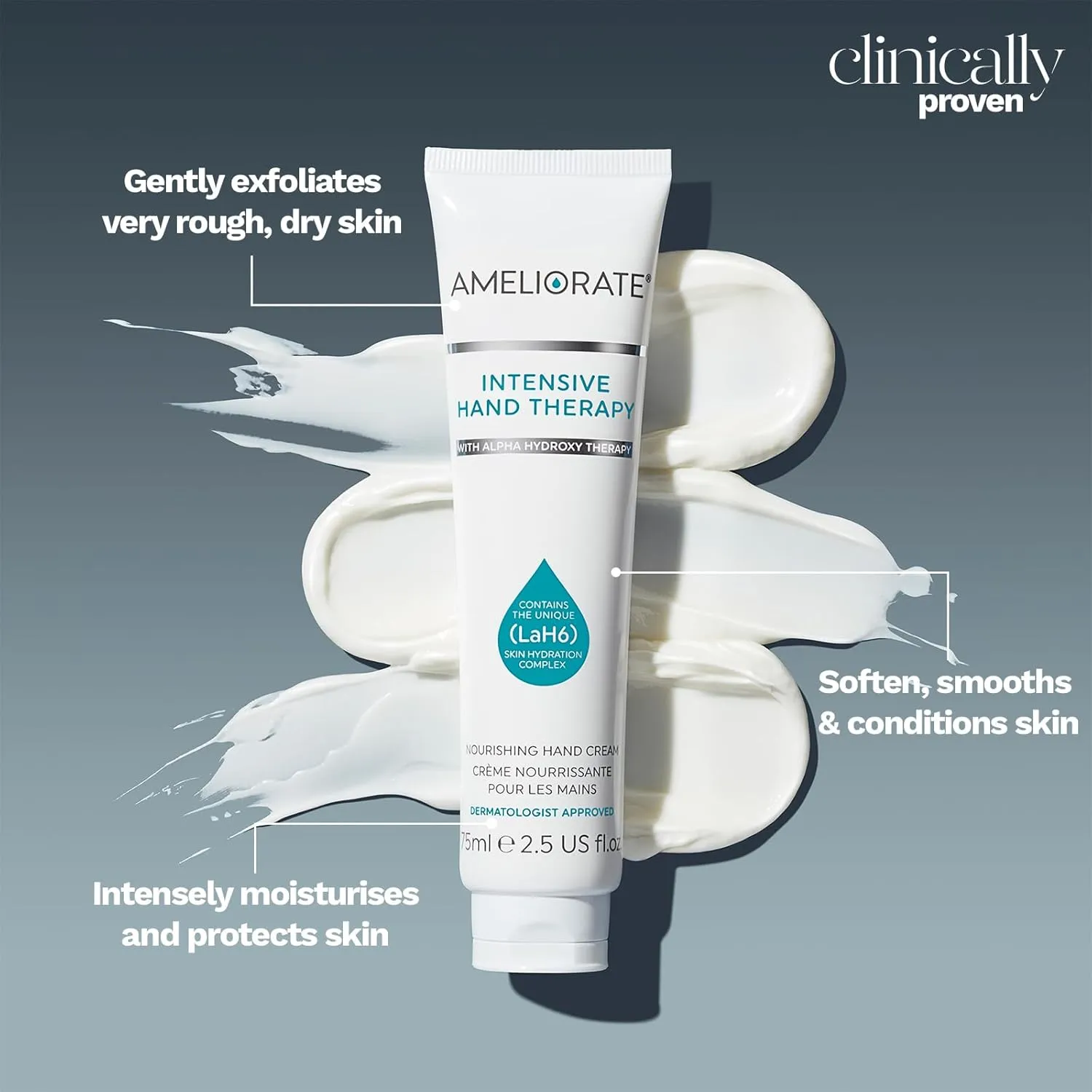 Ameliorate  Intensive Hand Therapy Nourishing Hand Cream 75ml