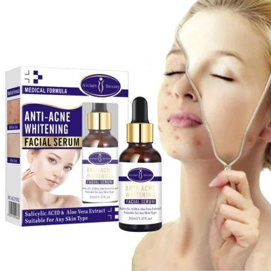 Anti-Acne Whitening Facial Serum 30ml - Aichun Beauty