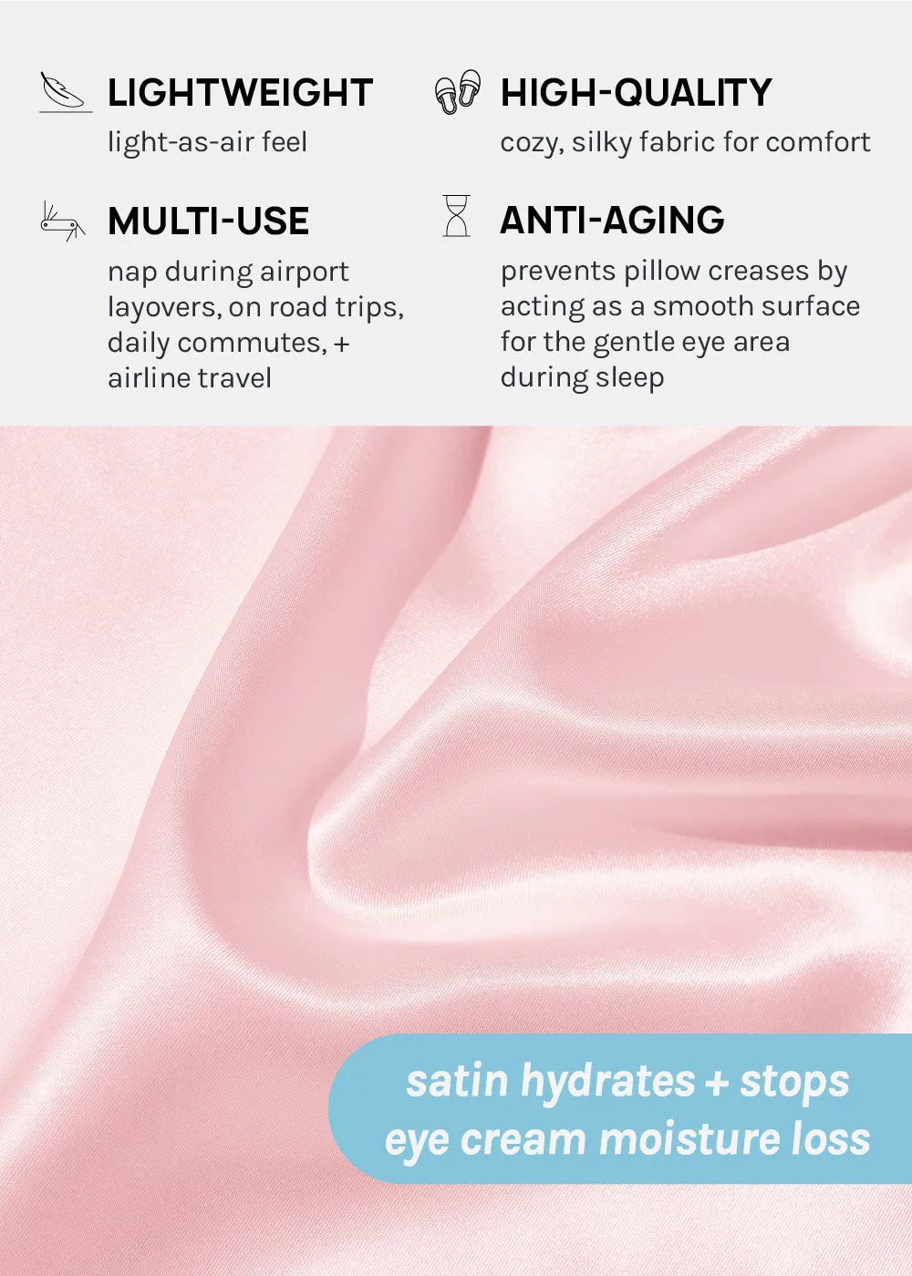 AOA Satin Sleeping Mask