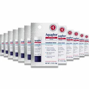 Aquaphor - Lip Repair Stick-Single Blister - 0.17 Oz - 12 Pack