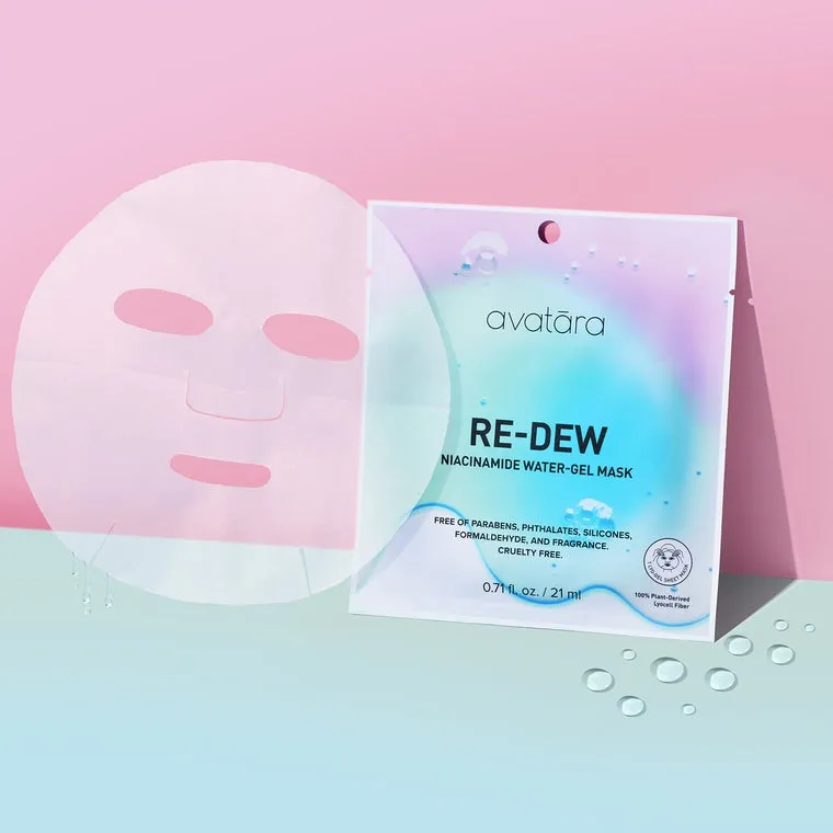 Avatara Water-Gel Sheet Mask | Re-Dew Niacinamide