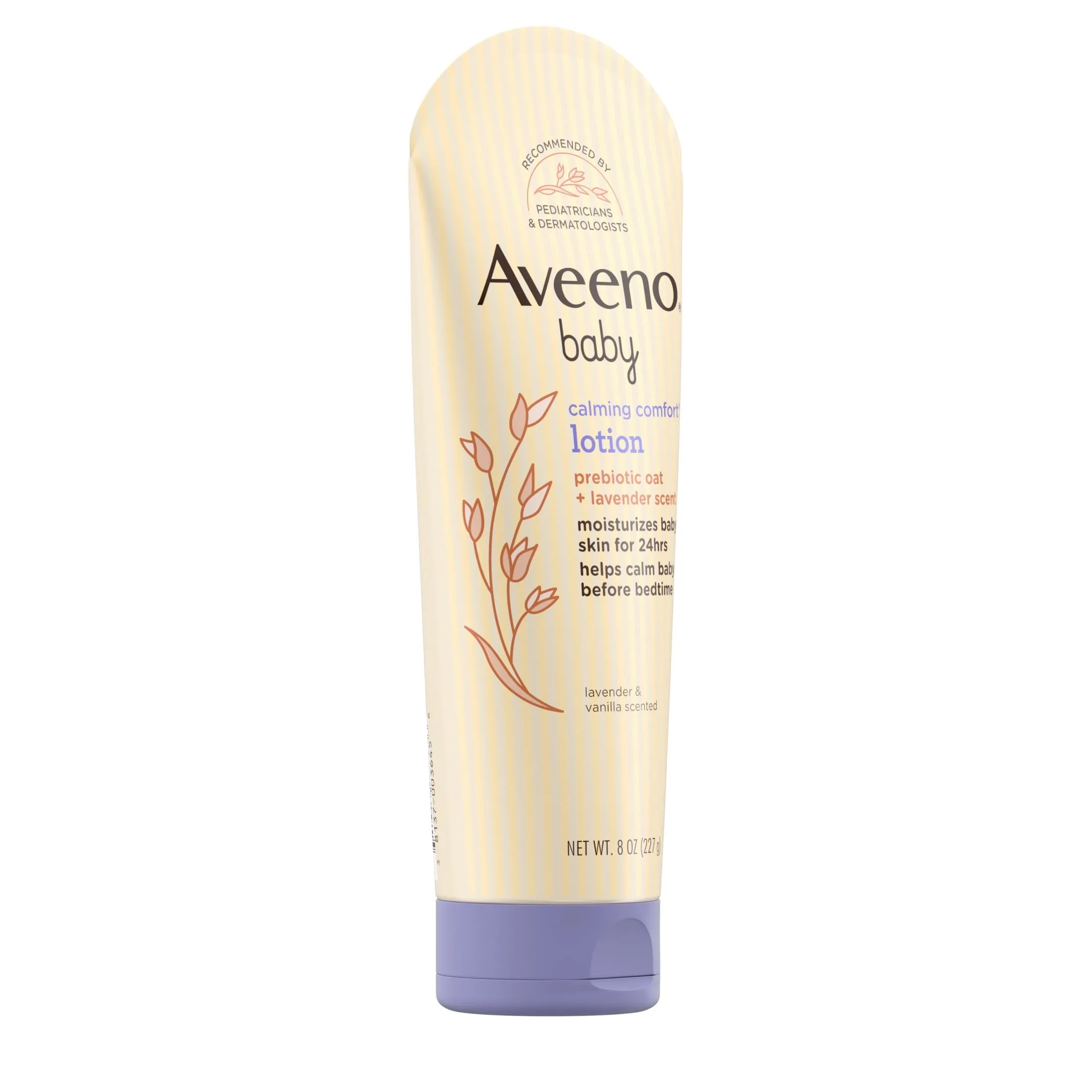 Aveeno Baby Calming Comfort Moisturizing Body Lotion for Baby and Toddler, 8 fl oz