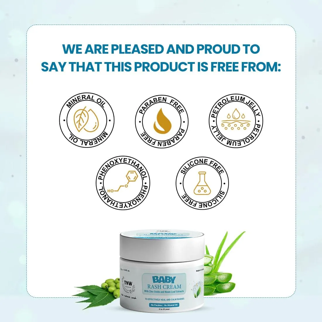 Baby Rash Cream.