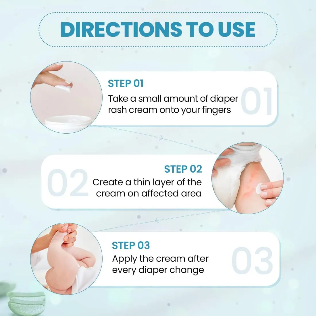 Baby Rash Cream.