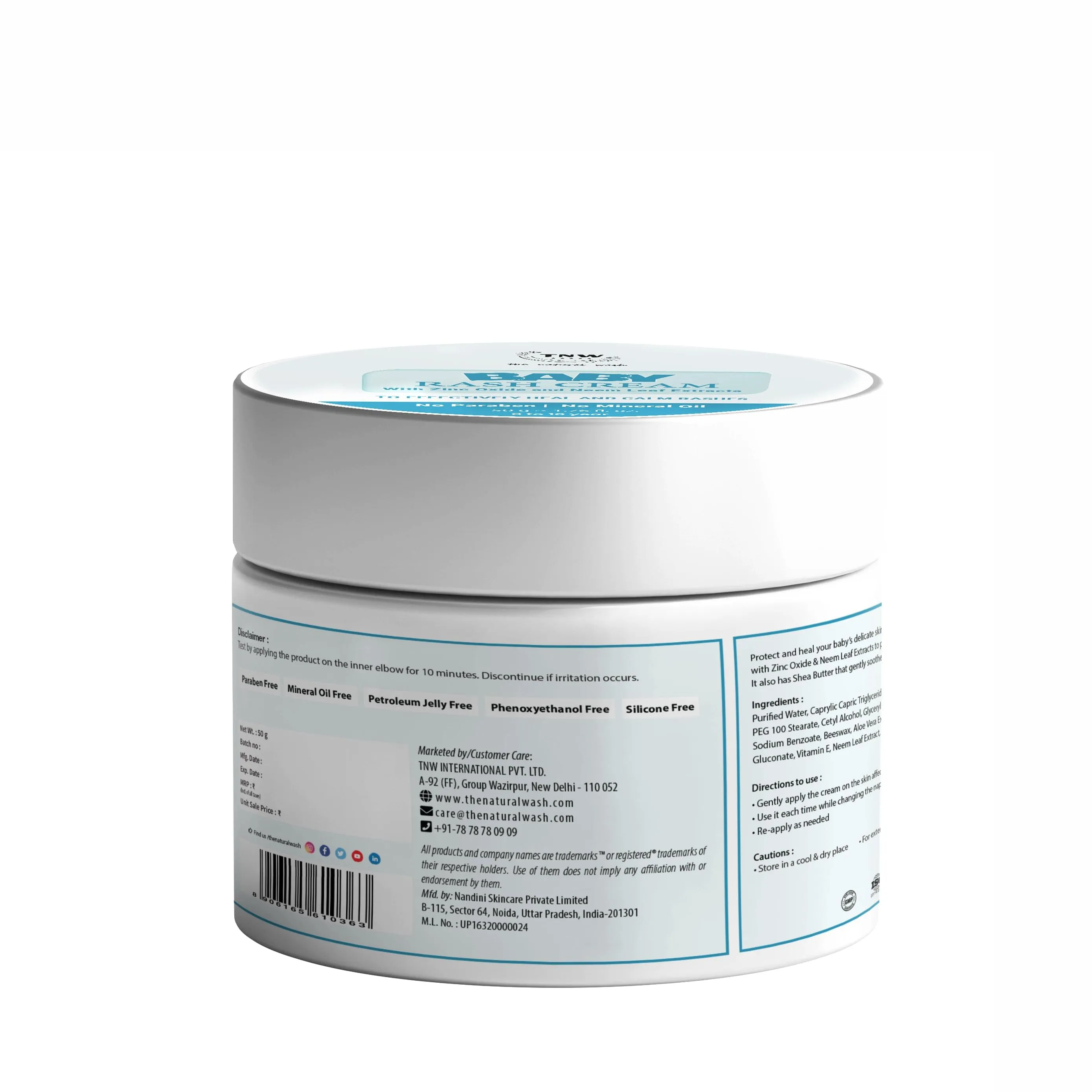 Baby Rash Cream.