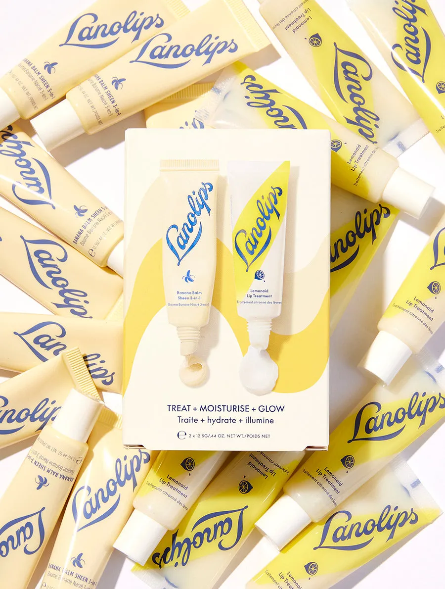 Banana Balm & Lemonaid Lip Treatment Duo