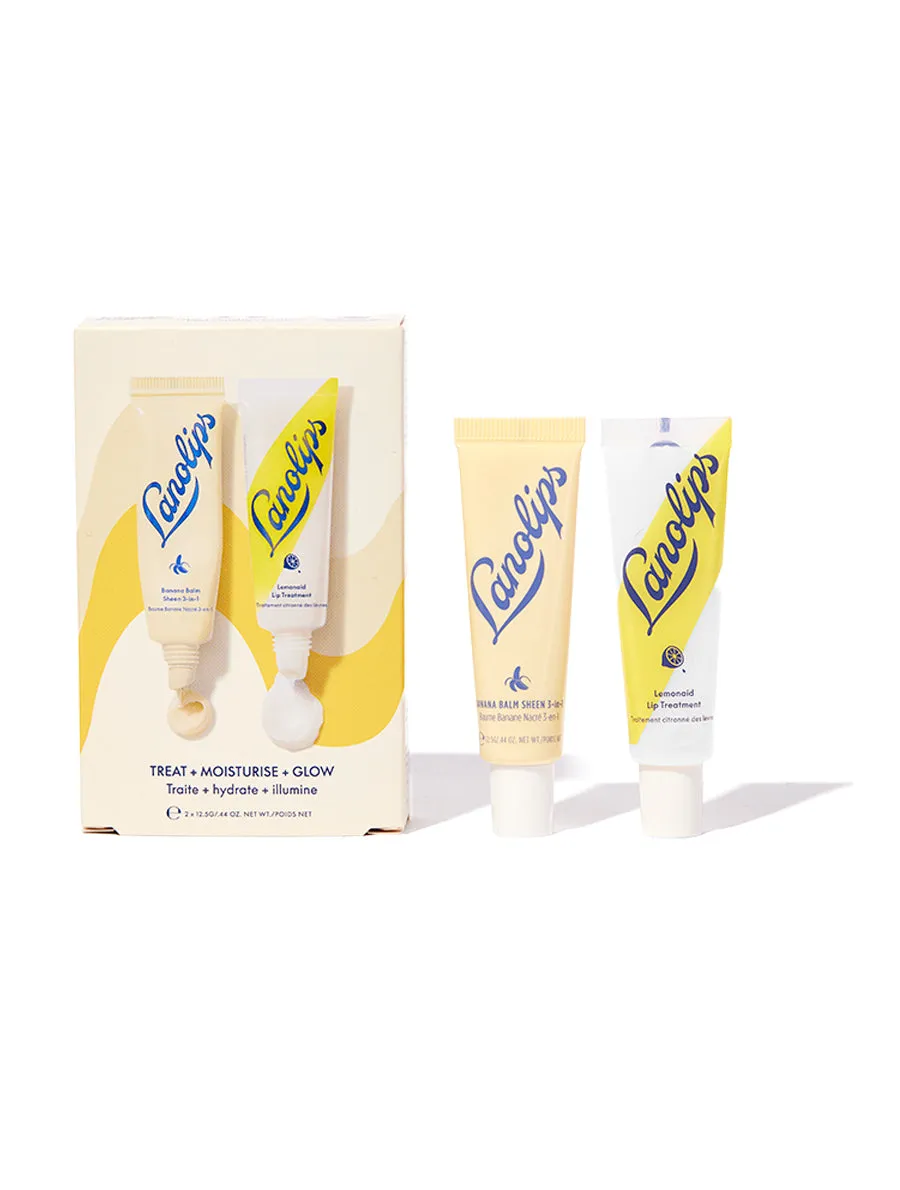Banana Balm & Lemonaid Lip Treatment Duo
