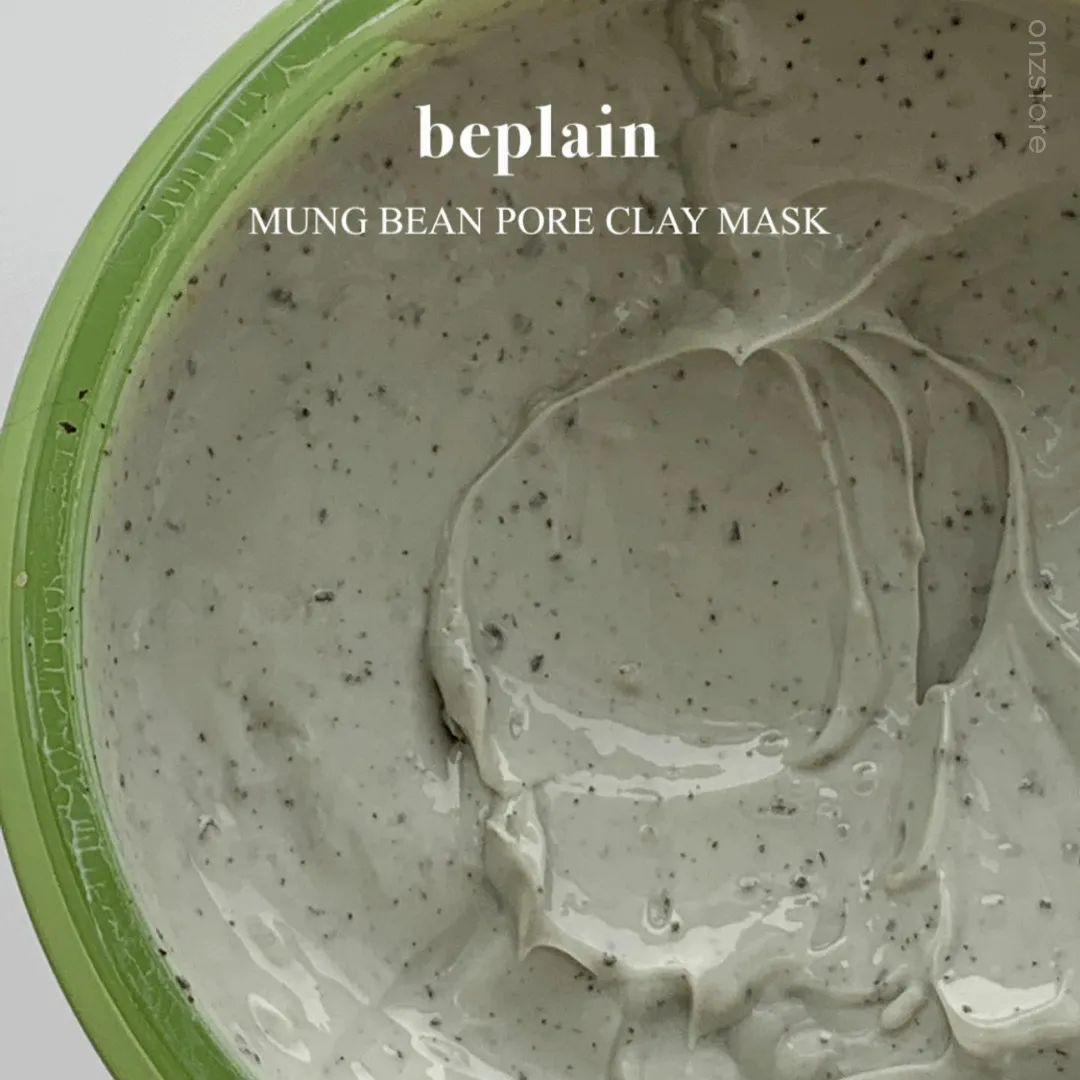 ★Be Plain★ Mung Bean Pore Clay Mask