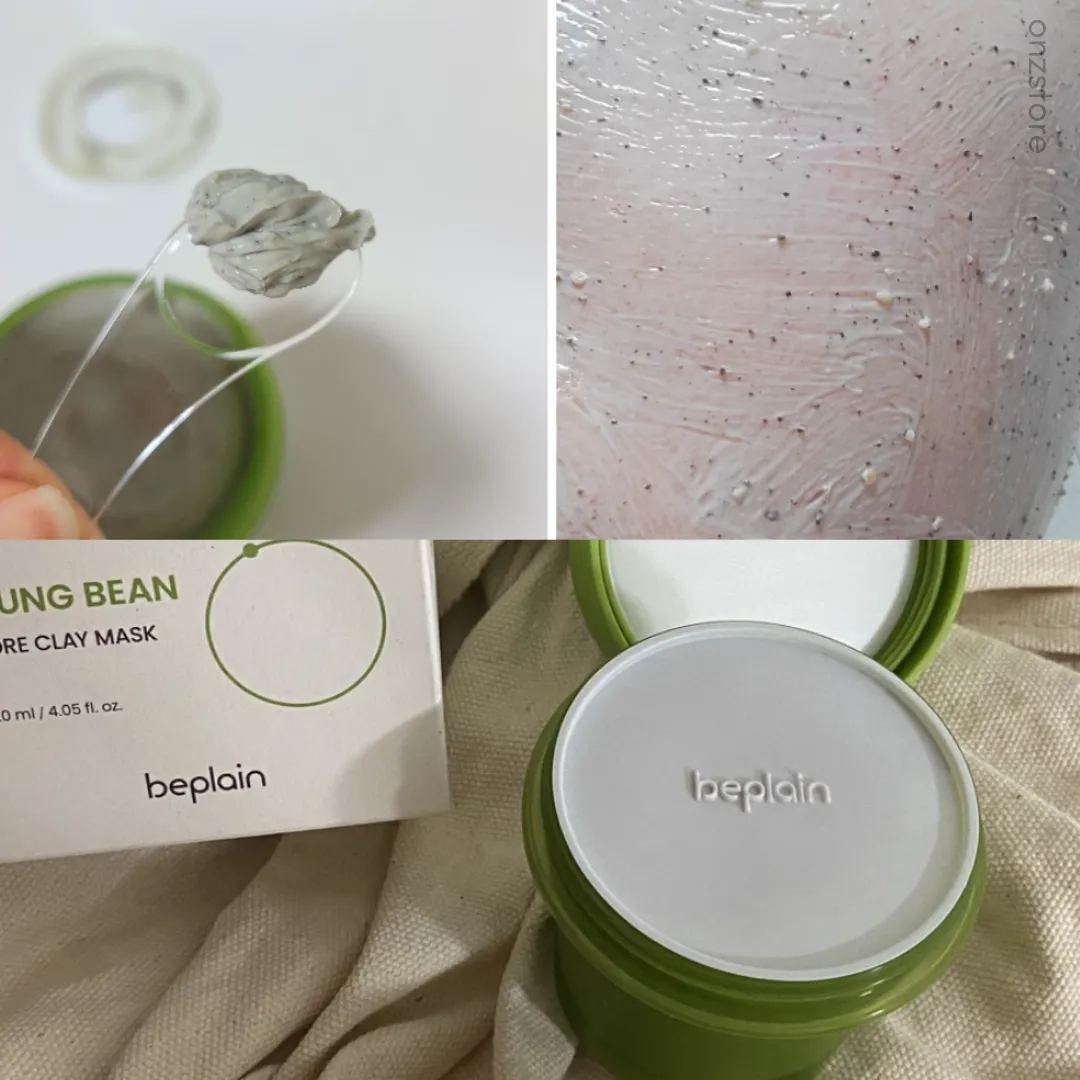 ★Be Plain★ Mung Bean Pore Clay Mask
