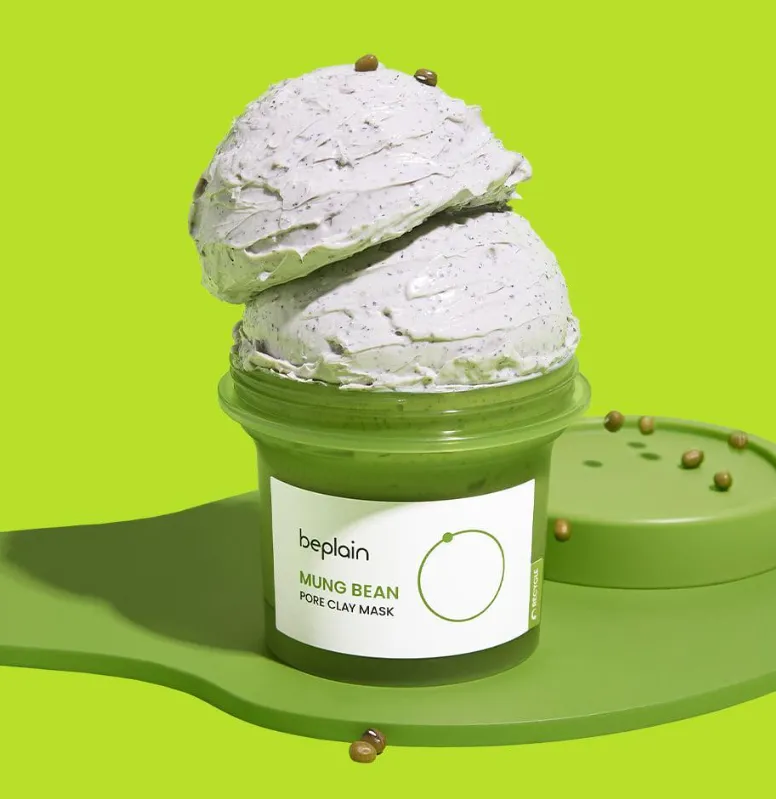 ★Be Plain★ Mung Bean Pore Clay Mask
