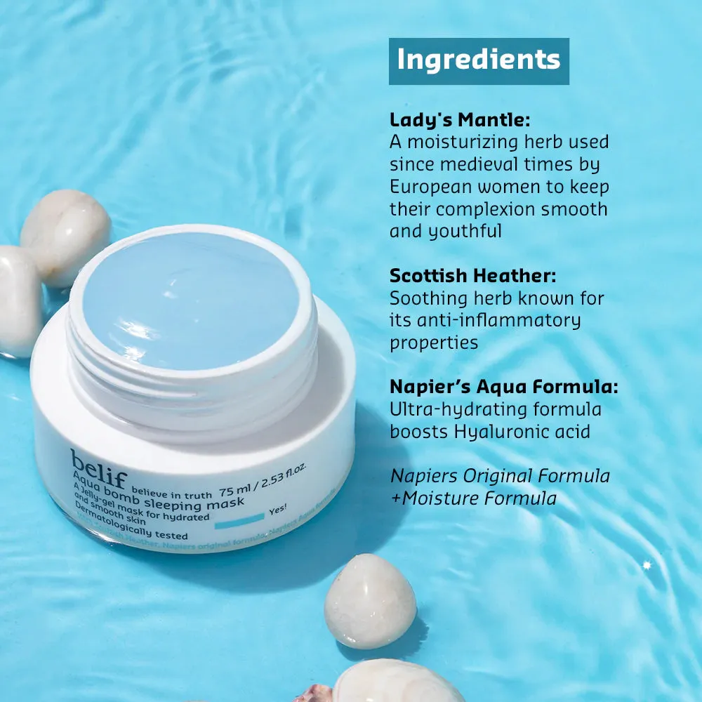 BELIF Aqua Bomb Sleeping Mask 75ml