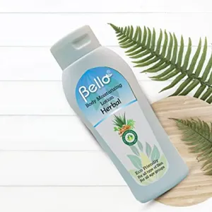 Bello Body Moisturizing Herbal Lotion 200 ML pack of 2 - For Complete Body Moisture