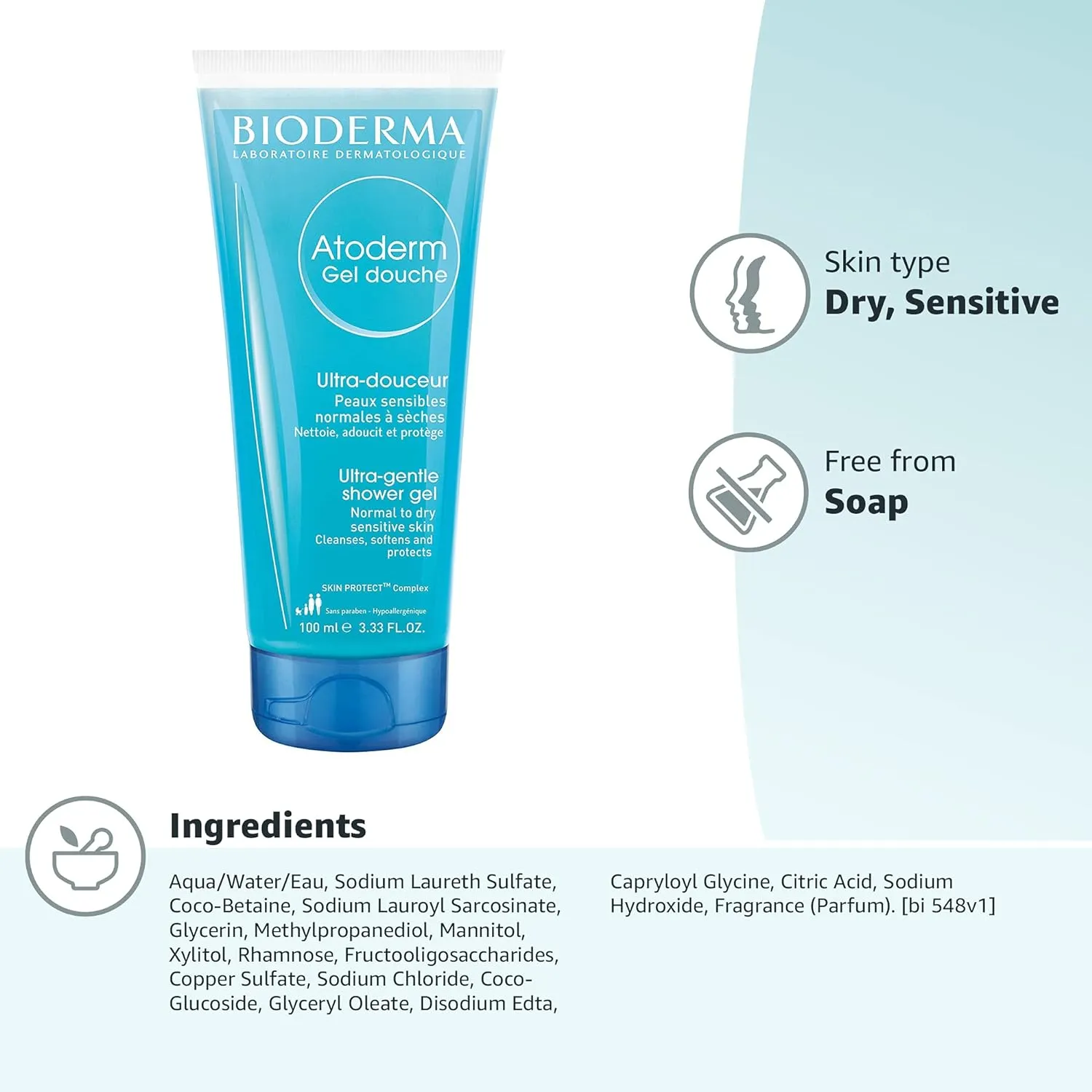 Bioderma Atoderm Shower Gel 200ml