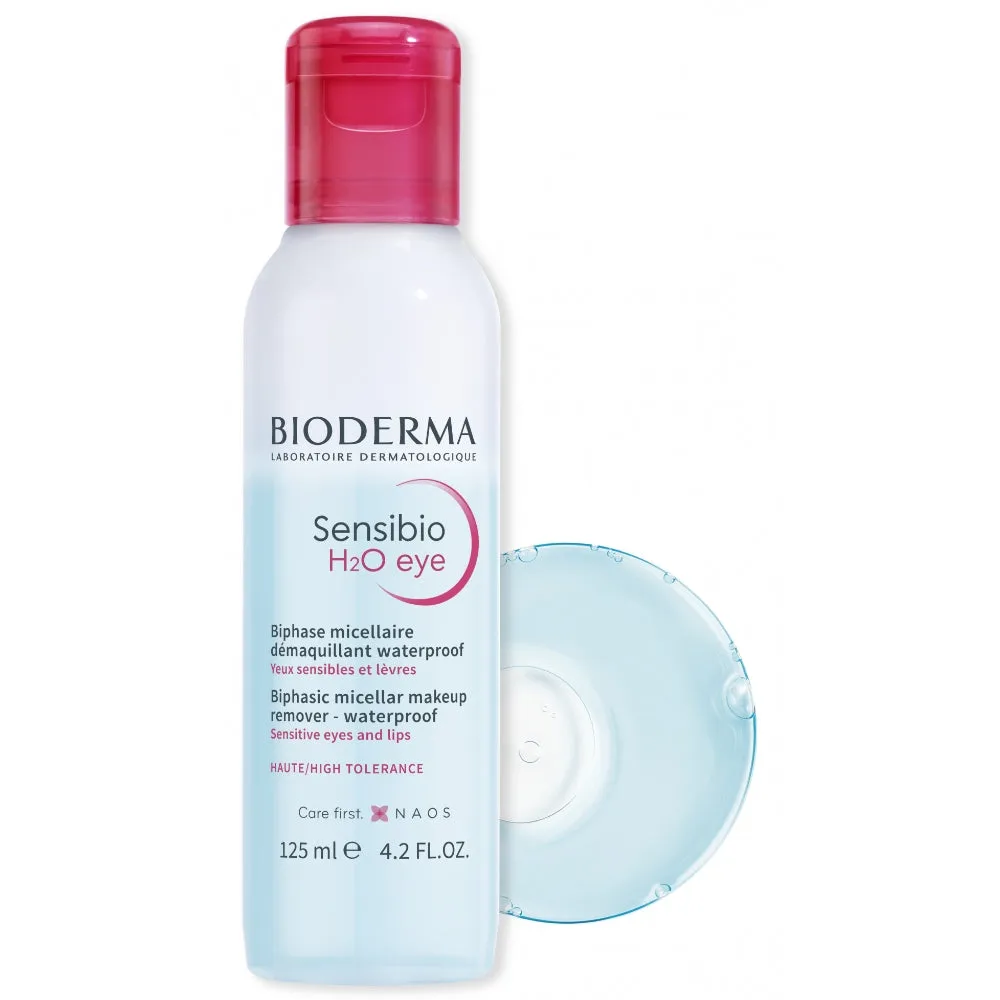 Bioderma Sensibio H2O Eye Biphasic Micellar Makeup Remover 125ml