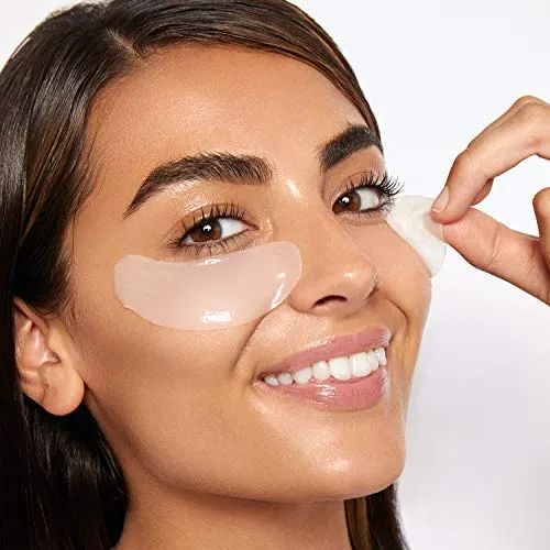 BioRepublic Lost Baggage Under Eye Emergency Repair Mask | Reduces Appearance of Lines, Bags, and Dark Circles Under Eyes | Organic Biocellulose Mask for Moisturization