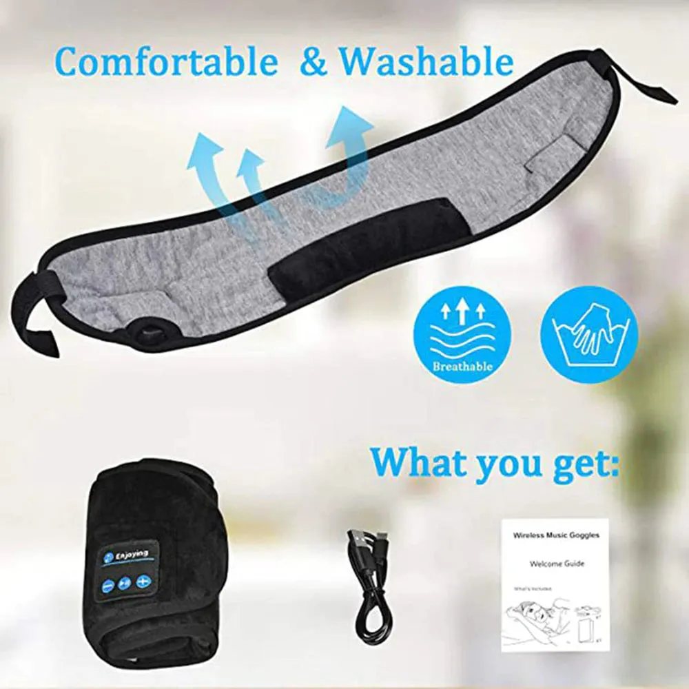 Bluetooth Sleeping Eye Mask with Headphones
