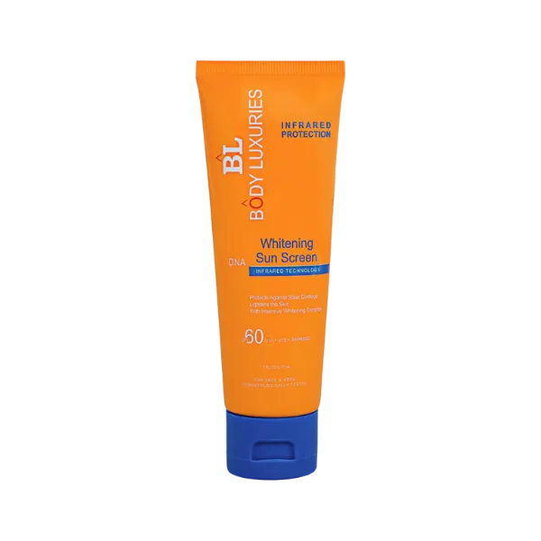 Body Luxuries Whitening Sunscreen 60 SPF 75ml