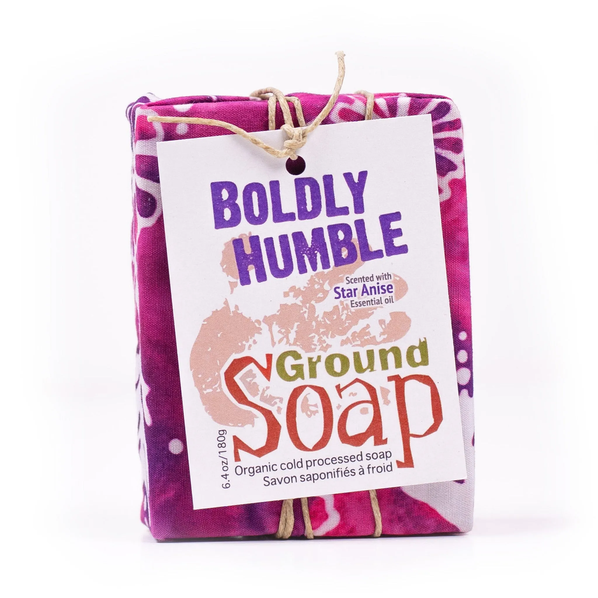 Boldly Humble - Star Anise and Lavender - Extra Large Organic Bar Soap