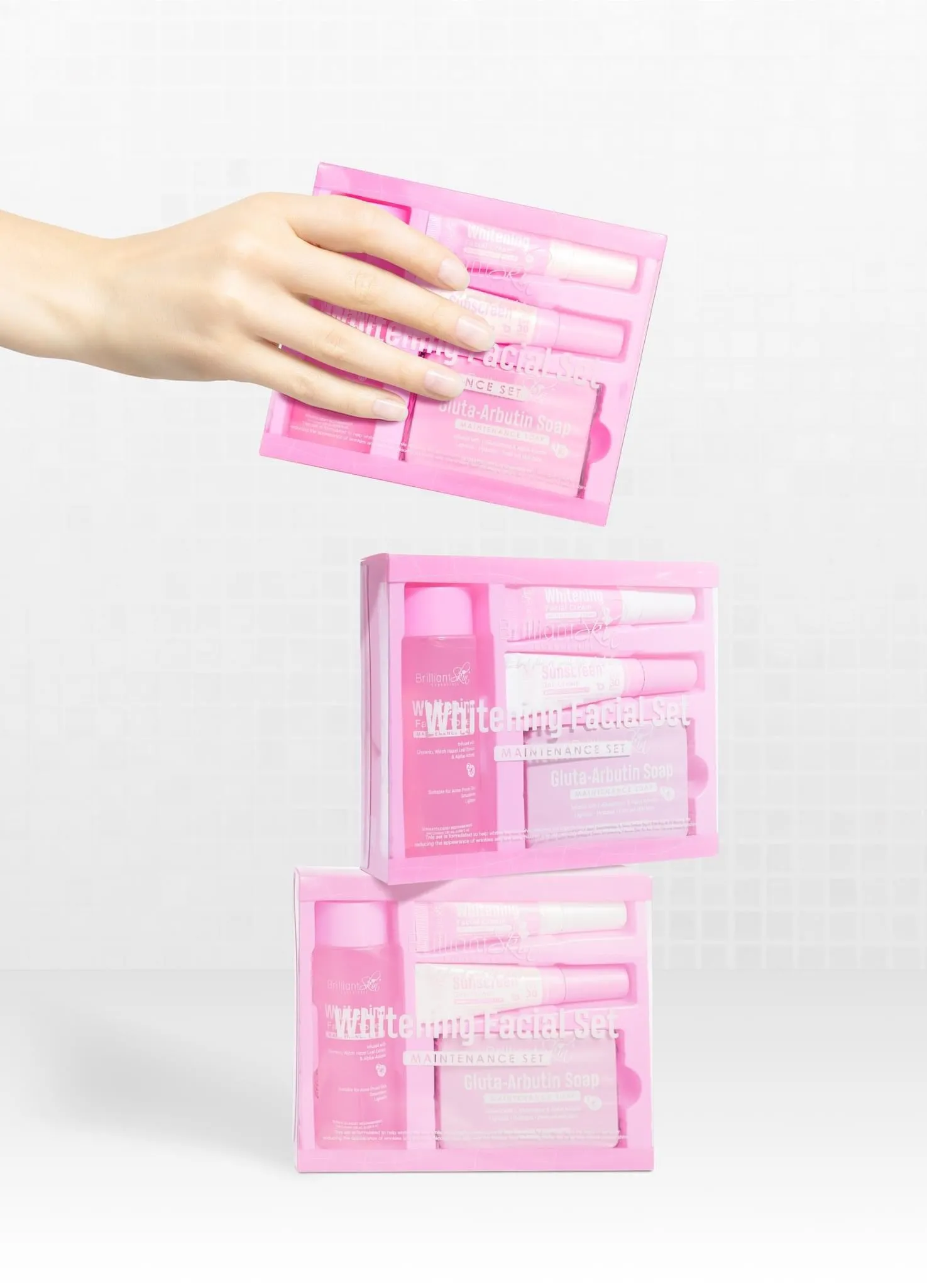 Brilliant Skin Essentials "NEW" Whitening Facial set ( Maintenance set ) - with 120ml toner
