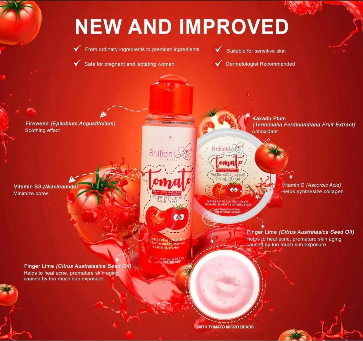 Brilliant Skin Essentials - TOMATO Set