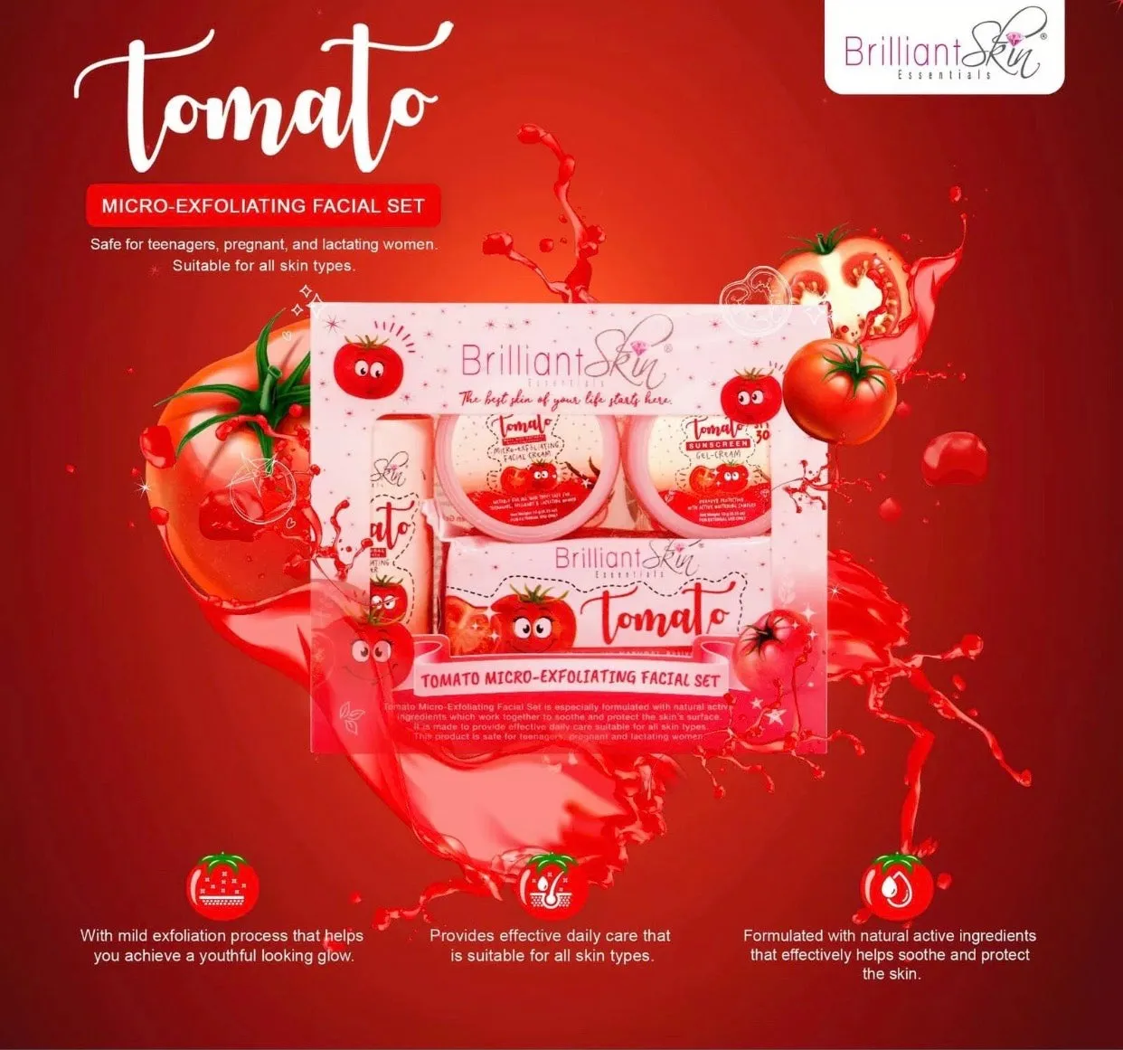 Brilliant Skin Essentials - TOMATO Set