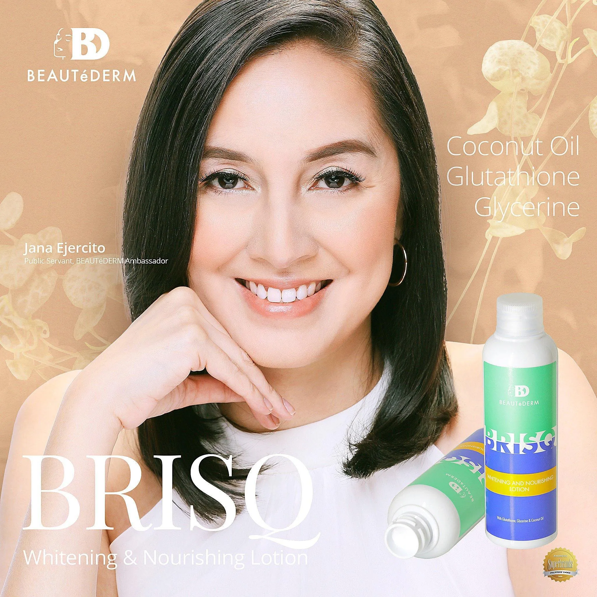 Brisq Whitening and Nourishing Lotion (100ml)