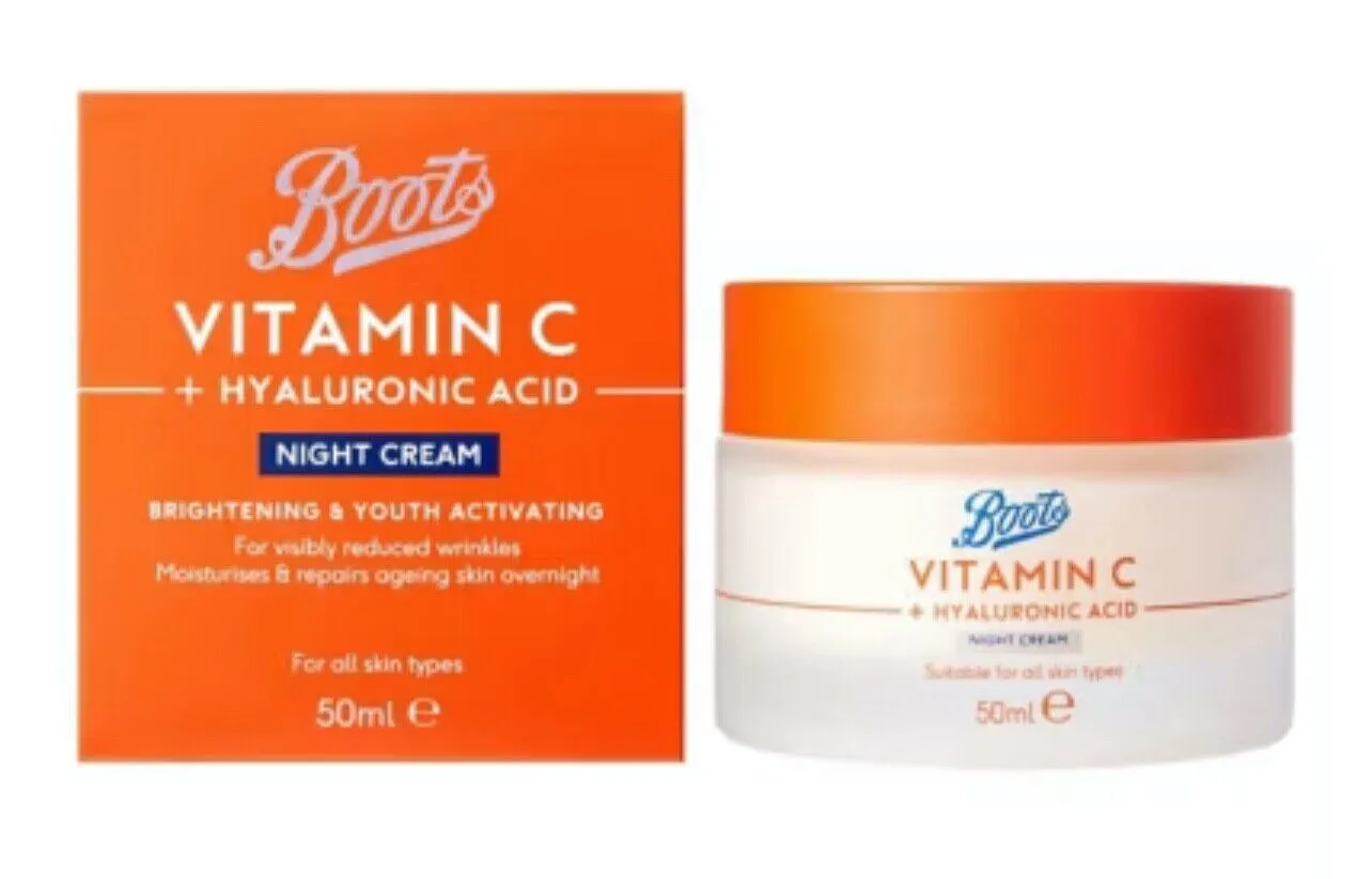 Bts Vtmn C   Hylrnc Ad nght crm 50ml