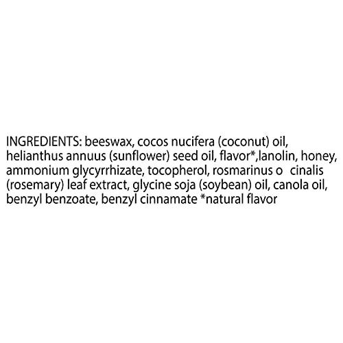 Burt's Bees Lip Balm - Honey, Lip Moisturizer With Responsibly Sourced Beeswax, Tint-Free, Natural Origin Conditioning Lip Treatment, 4 Tubes, 0.15 oz.