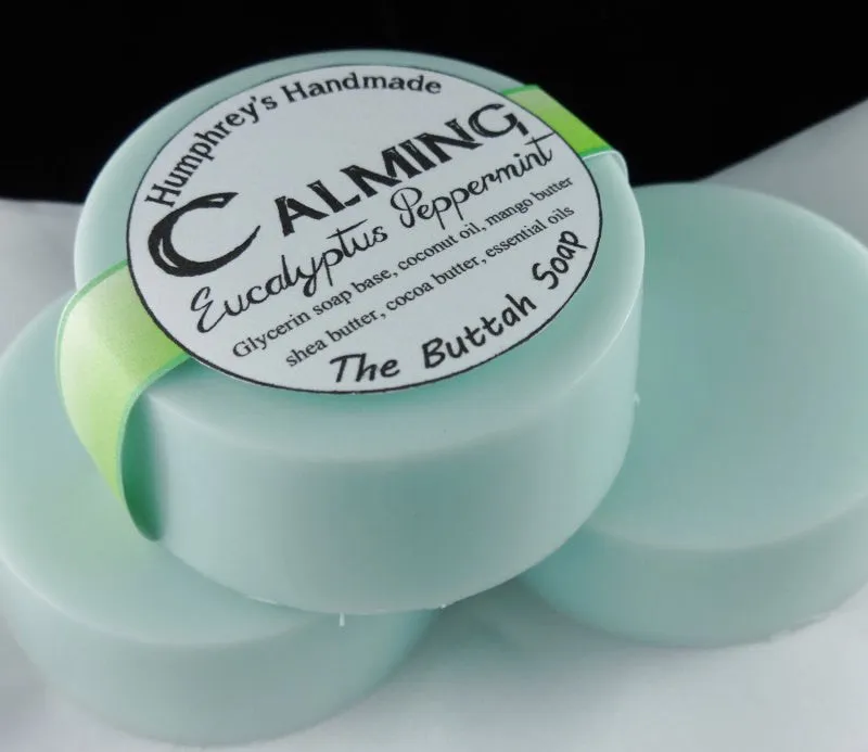 CALMING Soap | Eucalyptus | Peppermint | Essential Oil