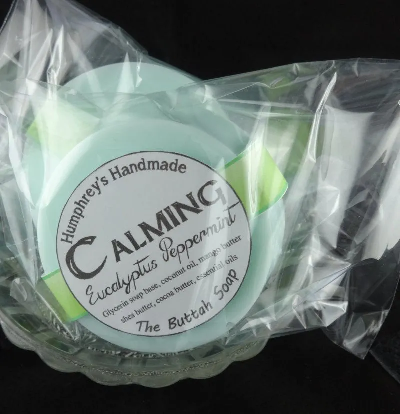 CALMING Soap | Eucalyptus | Peppermint | Essential Oil